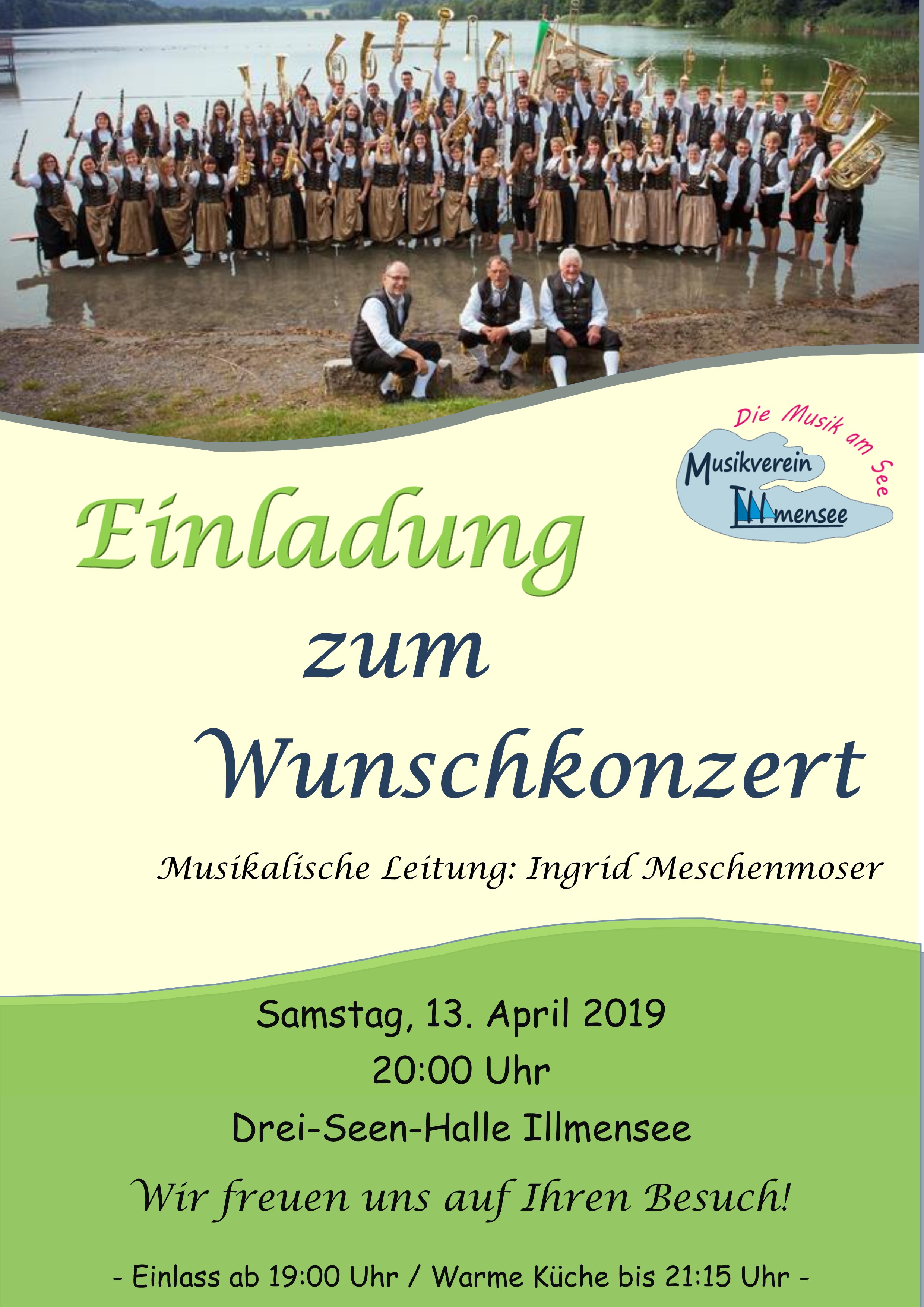 Herzliche Einladung zum Wunschkonzert 