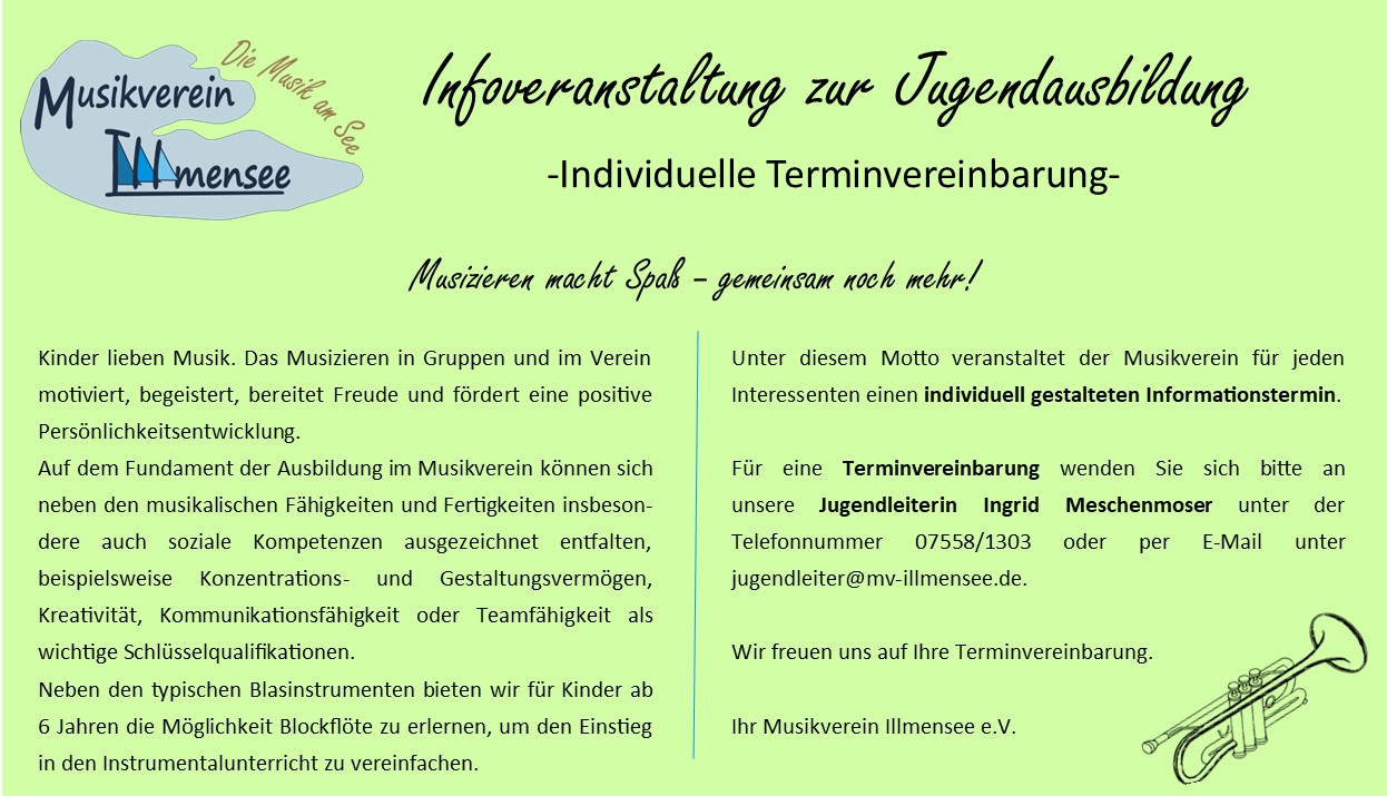 Infoveranstaltung zur Jugendausbildung