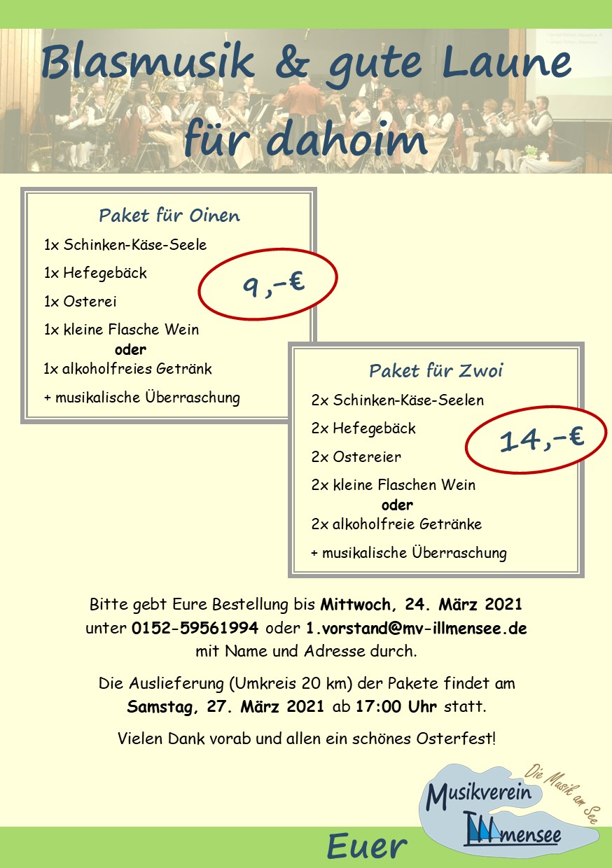Blasmusik und gute Laune für Dahoim