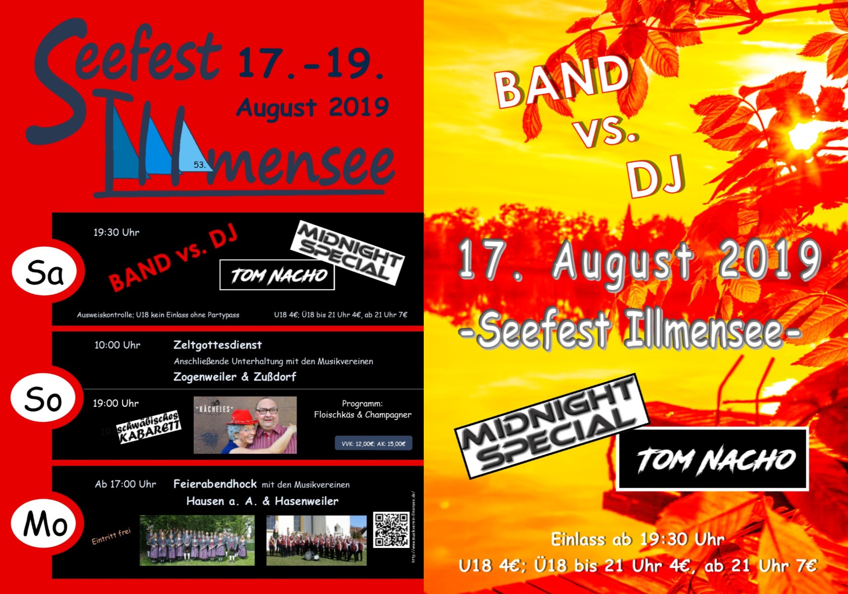 Herzliche Einladung - Seefest 2019