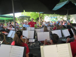 Jugendkapellenplatzkonzert in Bermatingen 